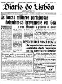 Segunda, 18 de Dezembro de 1961 (2ª edição)