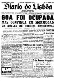 Terça, 19 de Dezembro de 1961 (2ª edição)