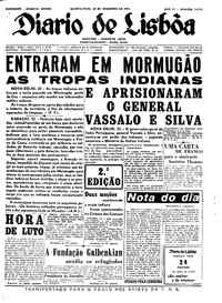 Quarta, 20 de Dezembro de 1961 (3ª edição)