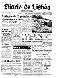 Quarta, 27 de Dezembro de 1961