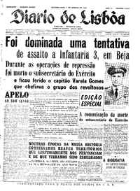 Segunda,  1 de Janeiro de 1962 (1ª edição)