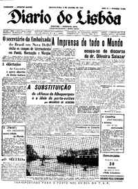 Quinta,  4 de Janeiro de 1962 (2ª edição)