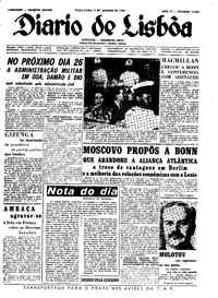 Terça,  9 de Janeiro de 1962 (2ª edição)