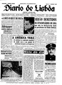 Quinta, 11 de Janeiro de 1962 (1ª edição)