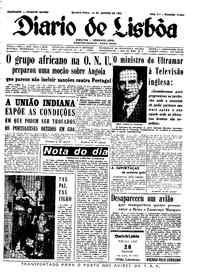 Quinta, 18 de Janeiro de 1962