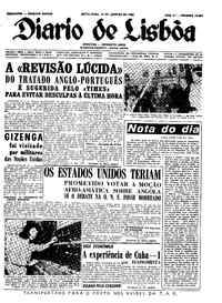 Sexta, 19 de Janeiro de 1962