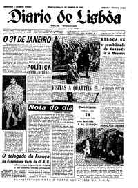 Quarta, 31 de Janeiro de 1962 (2ª edição)