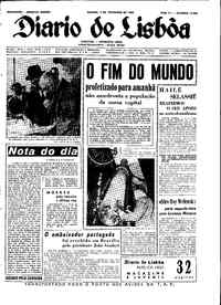 Sábado,  3 de Fevereiro de 1962 (1ª edição)