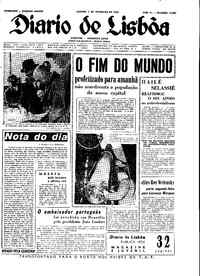 Sábado,  3 de Fevereiro de 1962 (2ª edição)