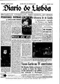 Segunda,  5 de Fevereiro de 1962