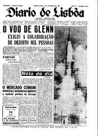 Quarta, 21 de Fevereiro de 1962