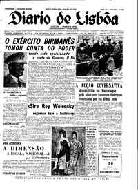 Sexta,  2 de Março de 1962 (2ª edição)