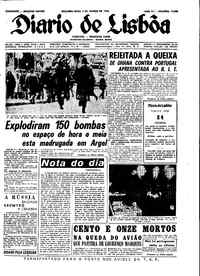 Segunda,  5 de Março de 1962