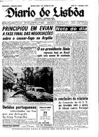 Quarta,  7 de Março de 1962 (1ª edição)