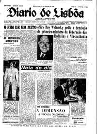 Sexta,  9 de Março de 1962 (2ª edição)