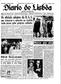 Segunda, 12 de Março de 1962 (1ª edição)