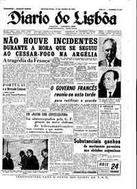 Segunda, 19 de Março de 1962 (1ª edição)