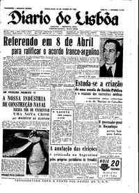 Terça, 20 de Março de 1962 (2ª edição)