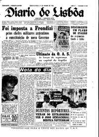 Quarta, 21 de Março de 1962 (2ª edição)