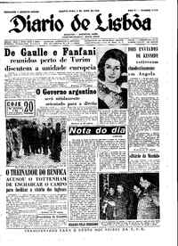 Quarta,  4 de Abril de 1962 (1ª edição)