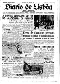 Domingo, 8 de Abril de 1962 (2ª edição)