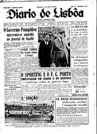 Domingo, 15 de Abril de 1962 (2ª edição)