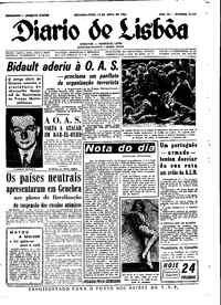 Segunda, 16 de Abril de 1962