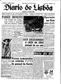 Terça, 17 de Abril de 1962