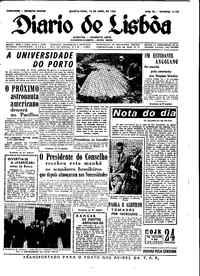 Quarta, 18 de Abril de 1962