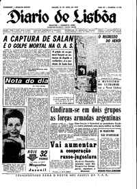 Sábado, 21 de Abril de 1962