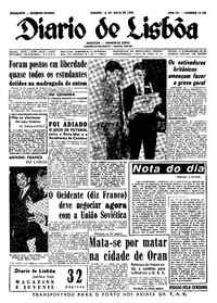 Sábado, 12 de Maio de 1962 (1ª edição)