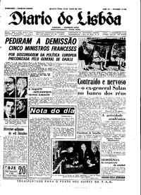 Quarta, 16 de Maio de 1962 (1ª edição)