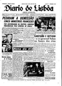 Quarta, 16 de Maio de 1962 (2ª edição)