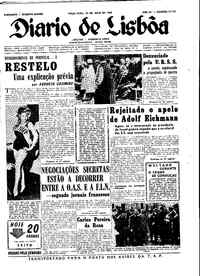 Terça, 29 de Maio de 1962