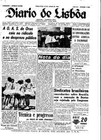 Terça, 26 de Junho de 1962 (1ª edição)