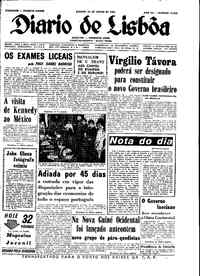 Sábado, 30 de Junho de 1962