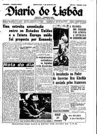 Quarta,  4 de Julho de 1962 (1ª edição)