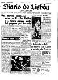 Quarta,  4 de Julho de 1962 (2ª edição)