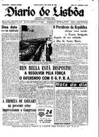 Quinta,  5 de Julho de 1962