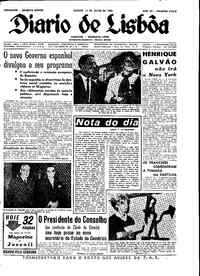 Sábado, 14 de Julho de 1962