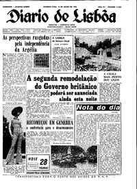 Segunda, 16 de Julho de 1962 (1ª edição)