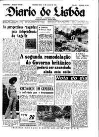 Segunda, 16 de Julho de 1962 (2ª edição)