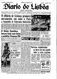 Sábado, 28 de Julho de 1962 (2ª edição)