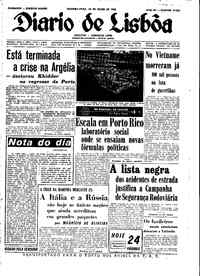 Segunda, 30 de Julho de 1962 (1ª edição)