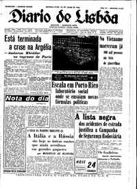 Segunda, 30 de Julho de 1962 (2ª edição)