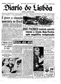 Quinta,  9 de Agosto de 1962