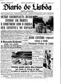 Domingo, 12 de Agosto de 1962 (1ª edição)