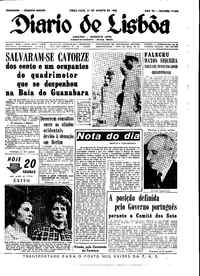 Terça, 21 de Agosto de 1962 (1ª edição)