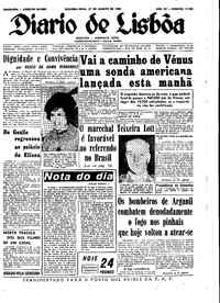 Segunda, 27 de Agosto de 1962