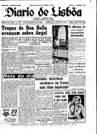 Quinta, 30 de Agosto de 1962